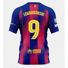 Barcelona Robert Lewandowski #9 Hemmatröja 2025-26 Korta ärmar